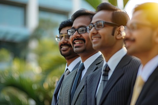 Group of Indian Businessmen photo