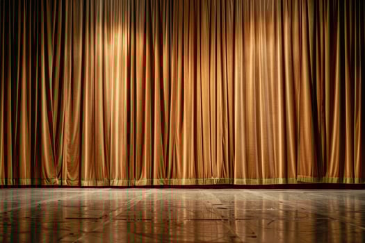 Empty Stage with Curtains photo