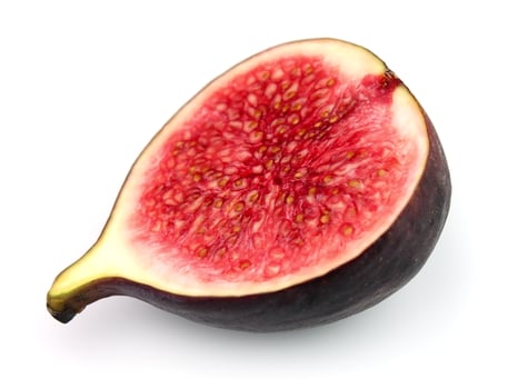 Sweet fig on white backgrounds photo