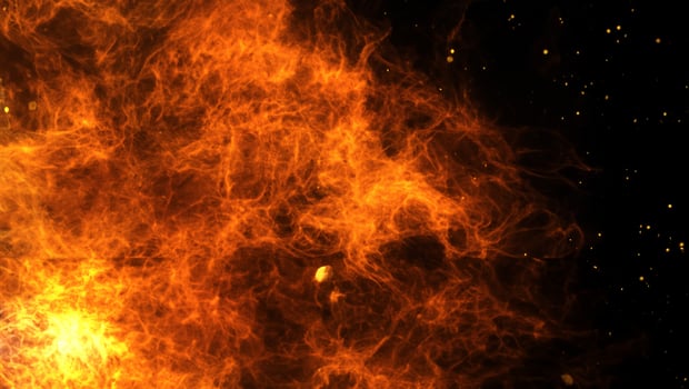 Captivating Abstract Fire Flame Texture Background photo