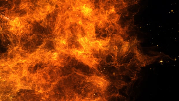 Abstract Texture of Flames and Fire - Dynamic Background photo