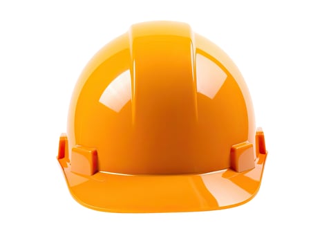 Safety Helmet, Isolated on White photo