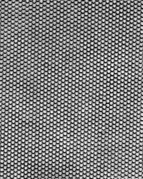 Abstract fabrics black and white background. Textile decoration close view photo