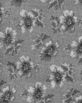 Abstract fabrics black and white background. Textile decoration close view photo