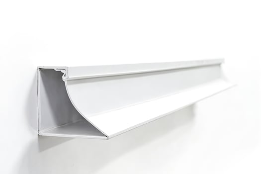 White Plastic Shelf Unit photo