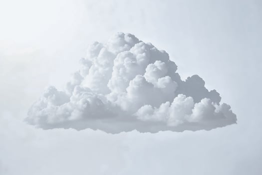 Single Cloud in a Clear Sky photo