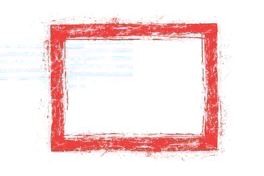 Red Grunge Frame photo