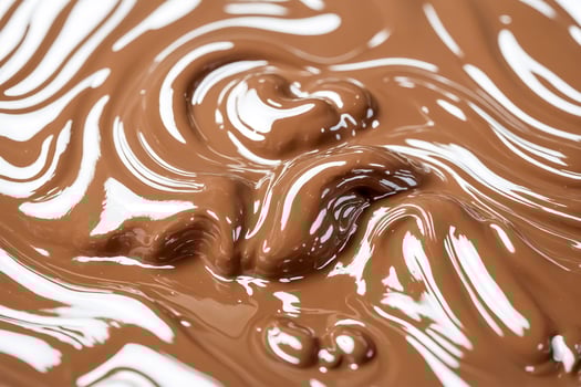 Swirling Melted Chocolate photo