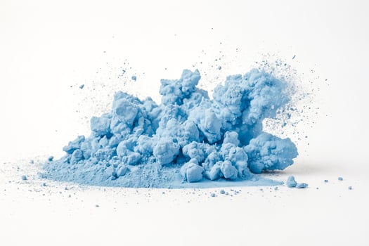 Blue Powder Explosion photo