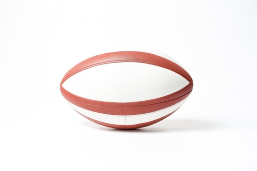 American Football on White Background photo