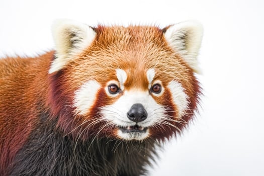 Red Panda Close Up Portrait photo