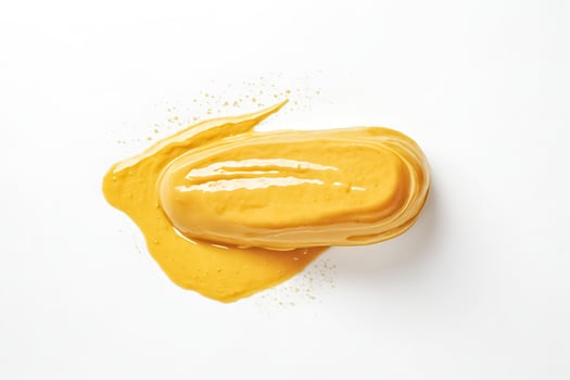 Golden Splotch of Liquid photo