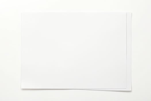 Blank White Paper Sheets photo