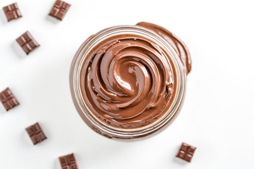 Delicious Chocolate Spread in a Jar photo