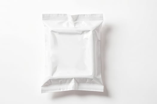 Blank White Plastic Packaging photo