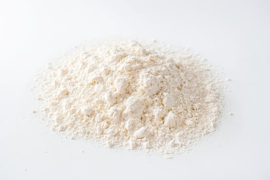 White Powder On White Background photo