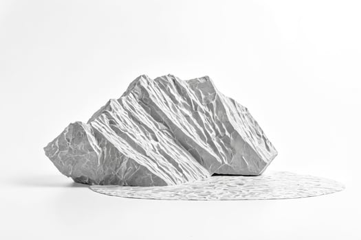 Abstract Stone Sculpture photo