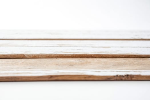 Rustic Whitewashed Wooden Plank Surface photo