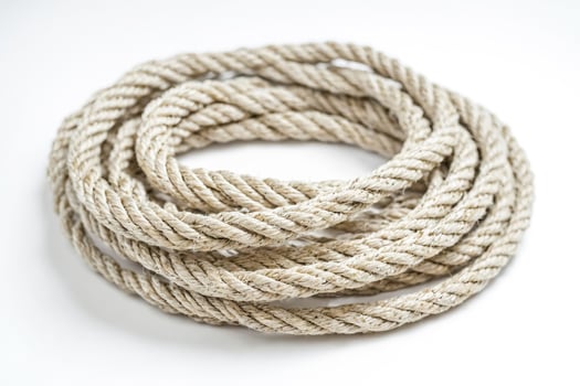 Close Up of Natural Rope photo