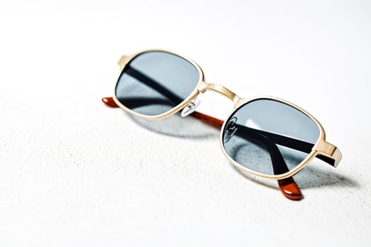 Sunglasses on a white background photo