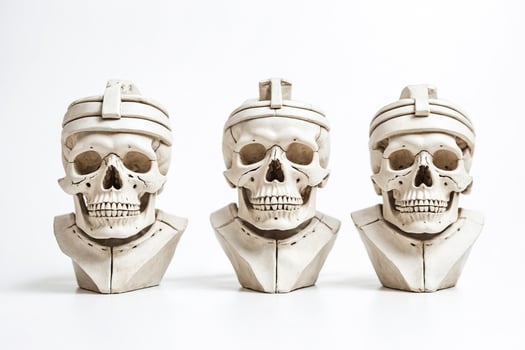 Three Skulls in a Row photo