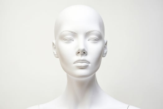 White Mannequin Head photo