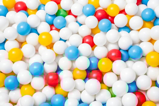 Colorful Plastic Balls photo