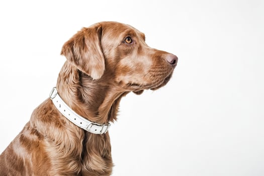 Portrait of a Golden Retriever Dog photo