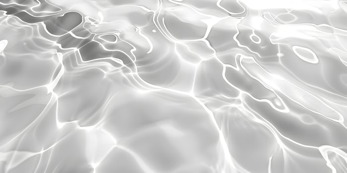 Abstract white transparent water shadow surface background photo