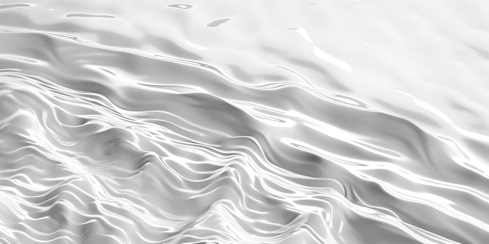 Abstract white transparent water shadow surface background photo