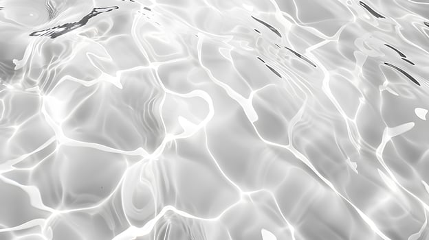 Abstract white transparent water shadow surface background photo