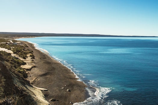 extensive patagonian beach photo