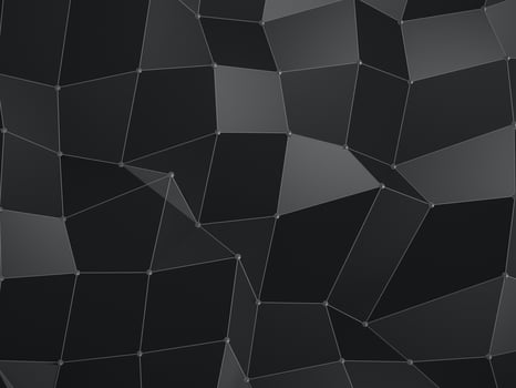 Futuristic, High Tech, dark background, with network lines conveying a connectivity concept. photo