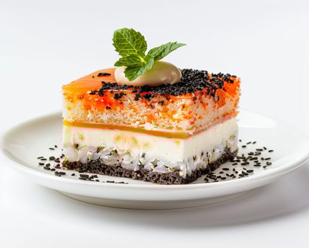 Cake on Plate photo