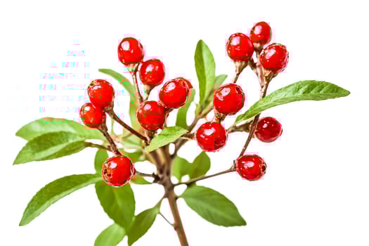 Red Berries on a Branch photo