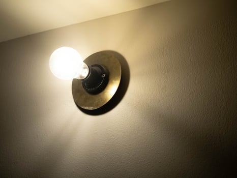 Lamp lightbulb bright electricity technology copy space education study idea creative inspiration solution energy power innovation business science equipment brainstorm think fuel generation genius photo