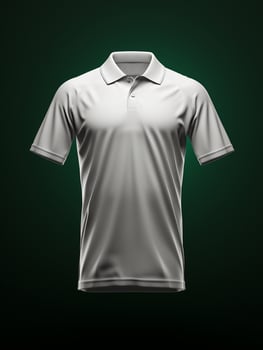 Hanging Polo tshirt with luxury background for mockup photo