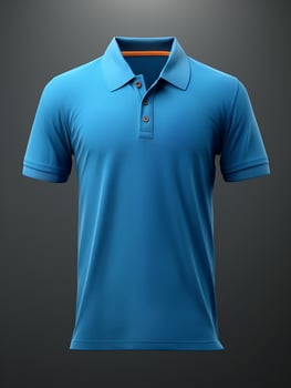 Hanging Polo tshirt with luxury background for mockup photo