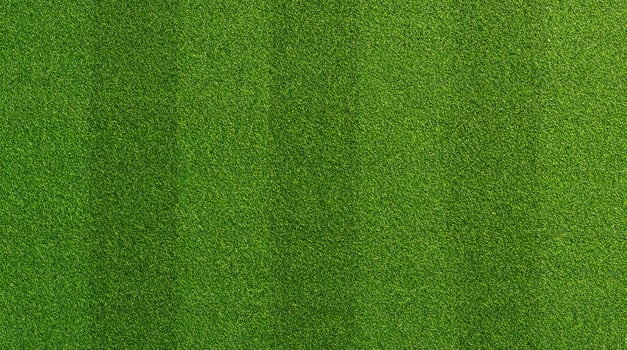 Detailed Green Grass Texture of Soccer Field for Sport Background photo