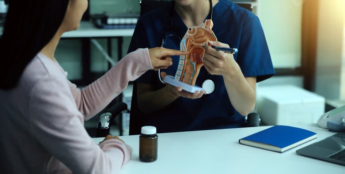 Medicaltest vaccine research and development concept. Scientist team in laboratory study and Diagnosis of diseases for Model Internal organ sample of antibody. photo