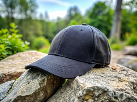 Stunning and Realistic Beautiful Cap Mockup for Professional Branding photo