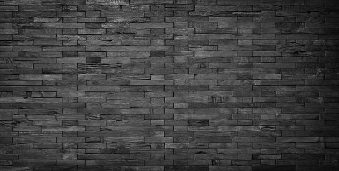 black wood texture. wall panel made of old boards photo