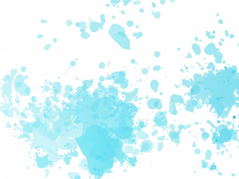 Abstract Gradient Paintbrush Stroke Overlay on White Background photo