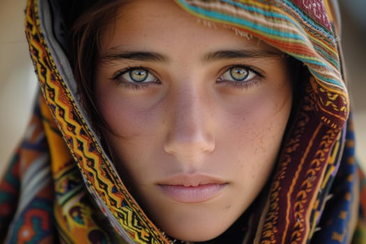Expressive Berber female. Generate Ai photo