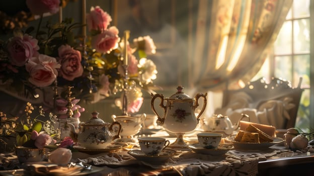 Bridgerton tea party photo