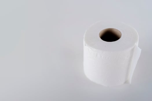Tissue paper is commonly used in the toilet photo