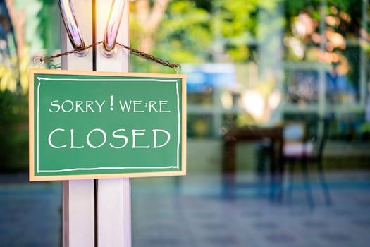 SORRY WE'RE CLOSED photo