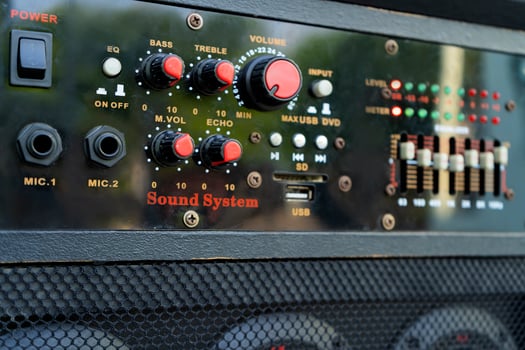 Sound Amplifier mixer photo