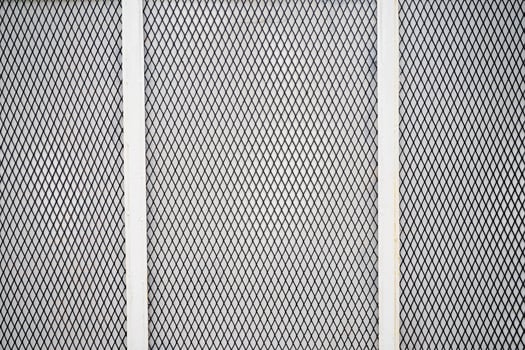 Background Rusty And Weathered Old Mesh Fence White photo