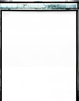 Retro Frame Texture on White Background photo